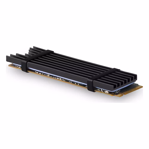 AXAGON hliníkový pasivní chladič pro M.2 SSD / CLR-M2L3 / 2280 / výška chladiče 3mm