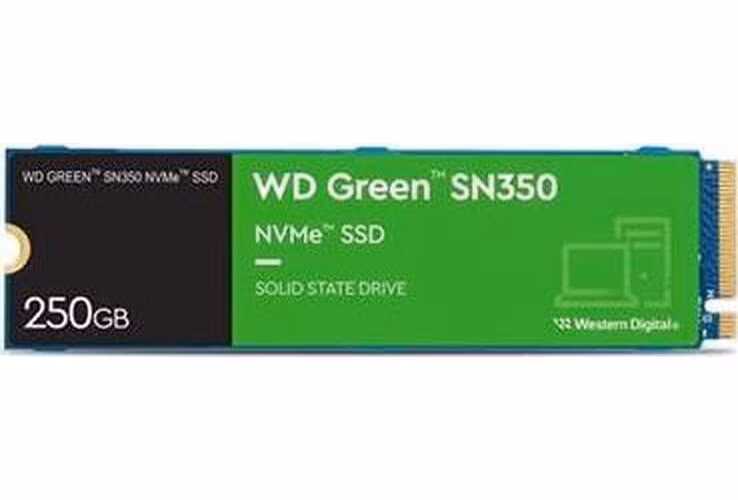 WD Green SN350/250GB/SSD/M.2 NVMe/3R