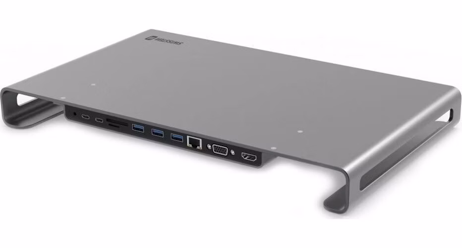 Swissten usb-c hub dock aluminium