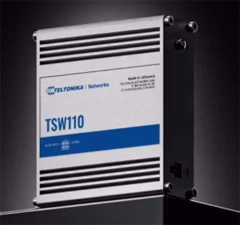 Teltonika průmyslový nemanažovaný switch TSW110