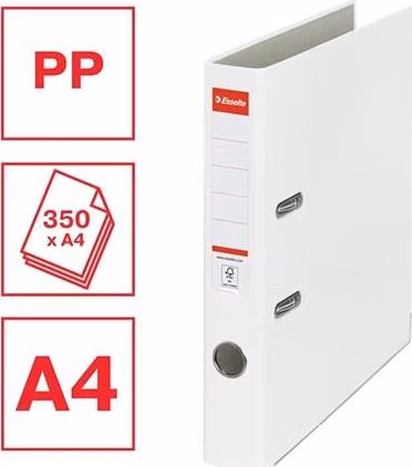 Esselte Economy A4 50 mm bílý