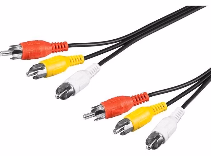 PremiumCord Kábel 3x CINCH-3x CINCH M/M 3m