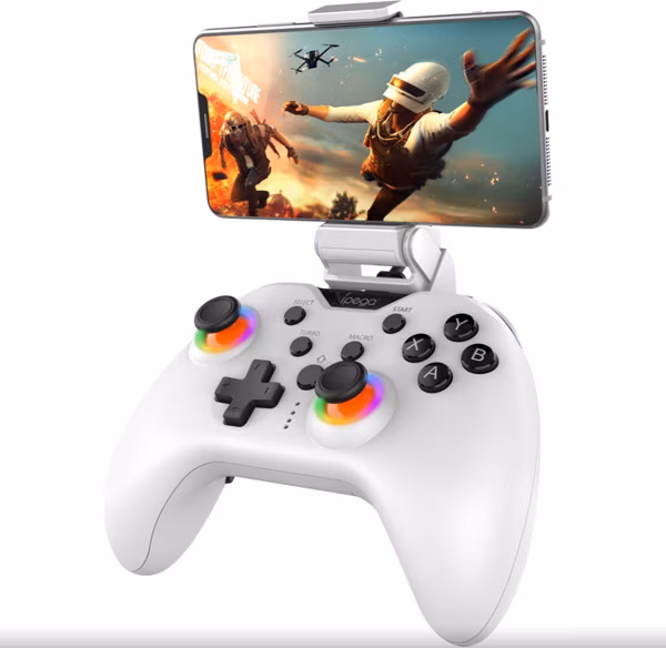 Bluetooth Gamepad iPega 9111B pre Android/iOS/PS3/PS4/PC/N-Switch White