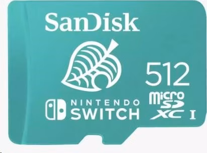 Karta SanDisk MicroSDXC 512 GB pre Nintendo Switch (R:100/W:90 MB/s, UHS-I, V30,U3, C10, A1) licencovaný produkt,Super Mario