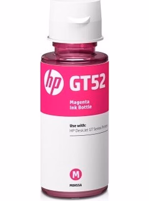 HP originál ink bottle M0H55AE, No.GT52, magenta, 8000str., 70ml, HP DeskJet GT serie,