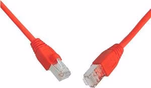 SOLARIX patch kábel CAT6 SFTP PVC 10m červený