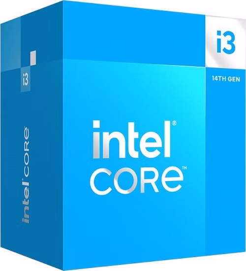 INTEL Core i3-14100 / Raptor Lake R / LGA1700 / max. 4,7GHz / 4P+0E/8T / 12MB / 60W TDP / VGA / BOX