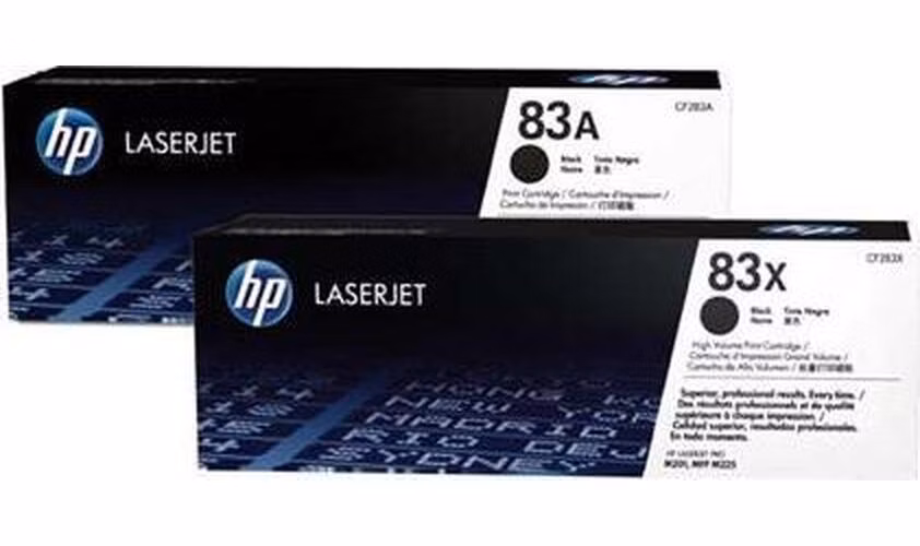 HP toner 83A/Black/2x1500 stran/2-pack