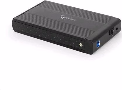 GEMBIRD Externí box pro 3.5" zařízení, USB 3.0, SATA, černý