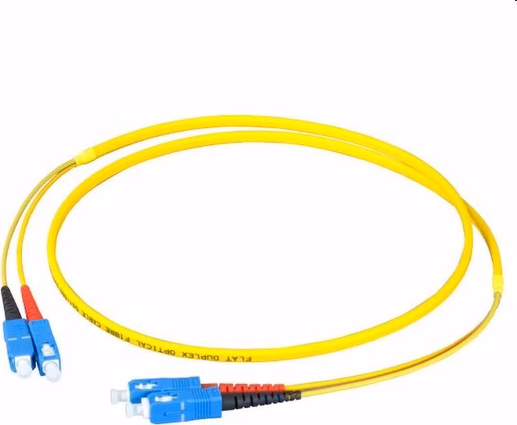 Optický duplex patch kábel 9/125, OS1, SC/SC, 5m