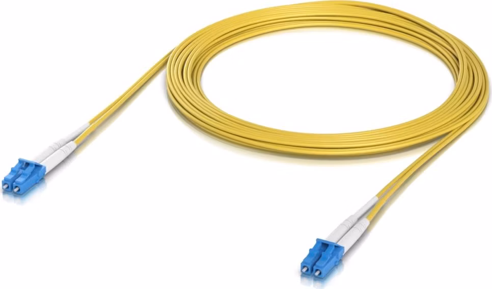 Ubiquiti OS2 Duplex LC UPC Fiber Patch Cable 5m - Single-mode patch kabel, duplex LC, délka 5m