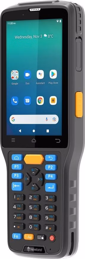 Newland N7 / 2D / 10,5 cm (4'') / GPS / USB-C / BT / Wi-Fi / 4G / NFC / Android / kit (USB) / GMS