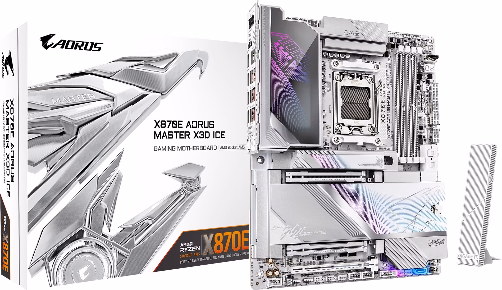 GIGABYTE X870E AORUS MASTER X3D ICE/AM5/ATX