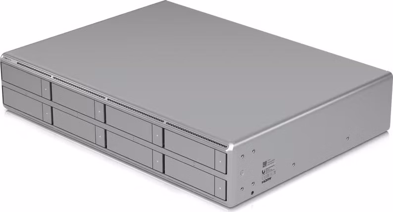 Ubiquiti UniFi Network Video Recorder G2 Pro - NVR, 8x HDD slot, Edge AI, RAID5/RAID10, HDMI, 1x SFP+, 1x 2.5GbE