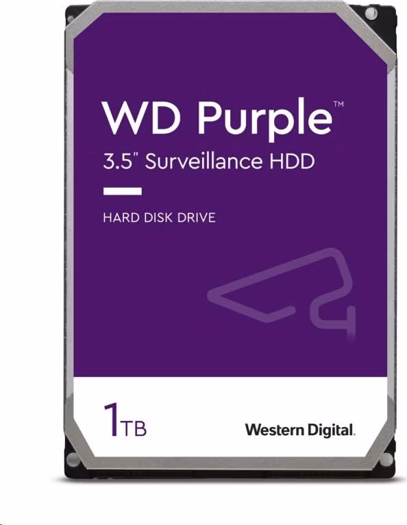 BAZAR - WD PURPLE WD11PURZ 1TB, SATA III 3.5", 64MB 5400RPM, 110MB/s, Low Noise, CMR