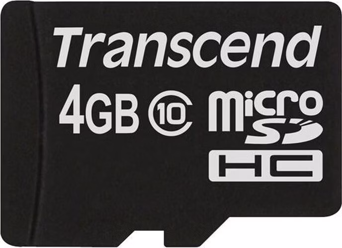 Karta TRANSCEND MicroSDHC 4 GB triedy 10, bez adaptéra