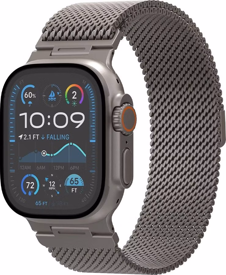 Decoded remienok Stainless Steel Traction Strap pre Apple Watch Ultra - Silver