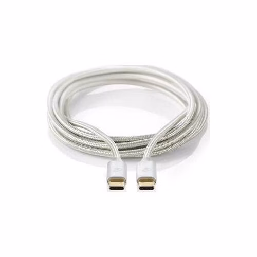 Nedis CCTB64700AL10 - Kabel USB 3.1 (Gen1) | Typ-C Zástrčka - Typ-C Zástrčka | 1 m | Hliník