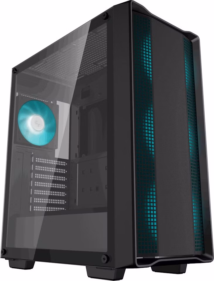 DEEPCOOL skříň CC560 V2 / ATX / 4x120 mm fan / USB 3.0 / USB 2.0 / černá