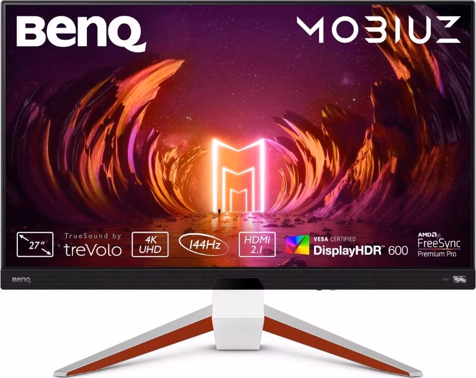 BENQ Mobiuz 27" LED EX2710U/ 3840x2160/ IPS panel/ 1000:1/ 1ms/ 2x HDMI/ DP/ 144Hz/ repro/ černý