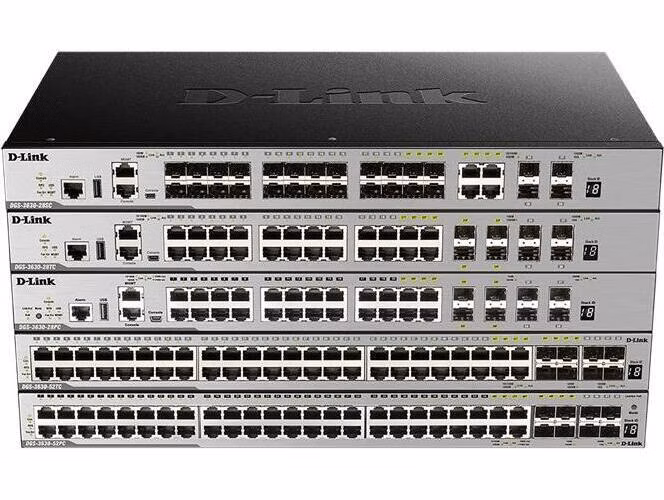 D-Link DGS-3630 Gigabit L3 Stackable Managed Switches