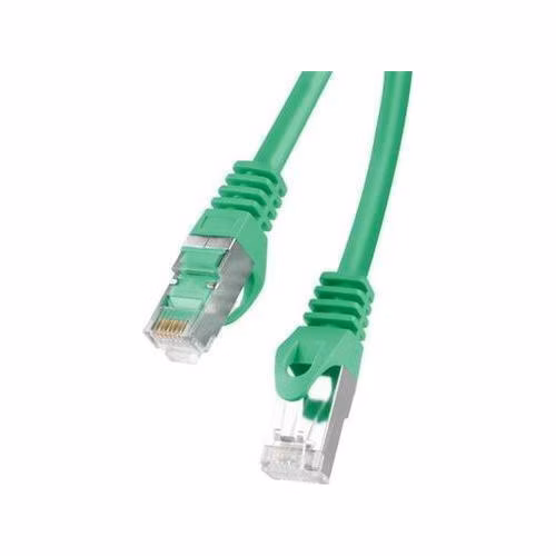 LANBERG Patch kabel CAT.6 FTP 1.5M zelený Fluke Passed