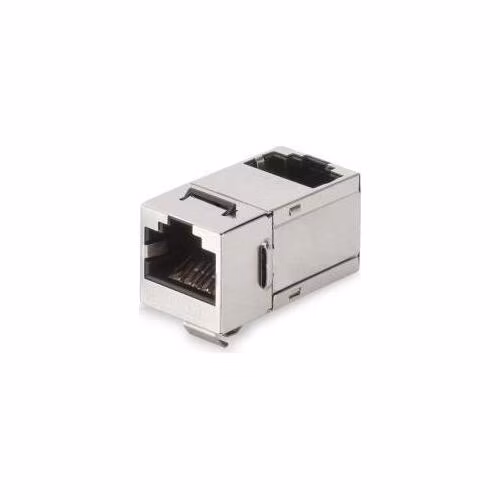 DIGITUS Professional CAT 6A Class EA Modular Coupler, shielded, angled