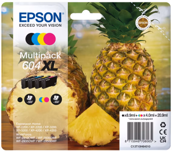 EPSON Multipack 4-colours 604XL Ink