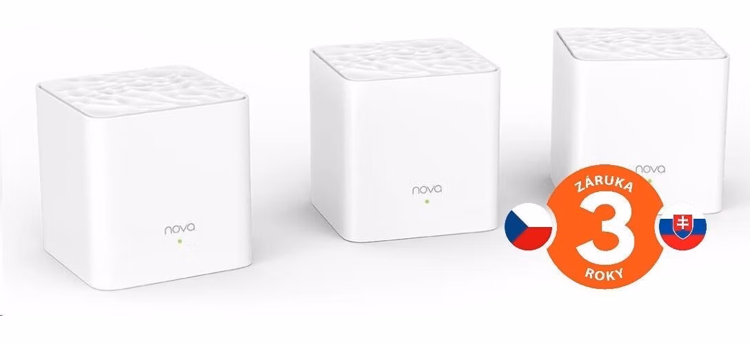 Tenda MW3 (3-pack) Bezdrôtový systém AC1200 Whole Home Mesh WiFi