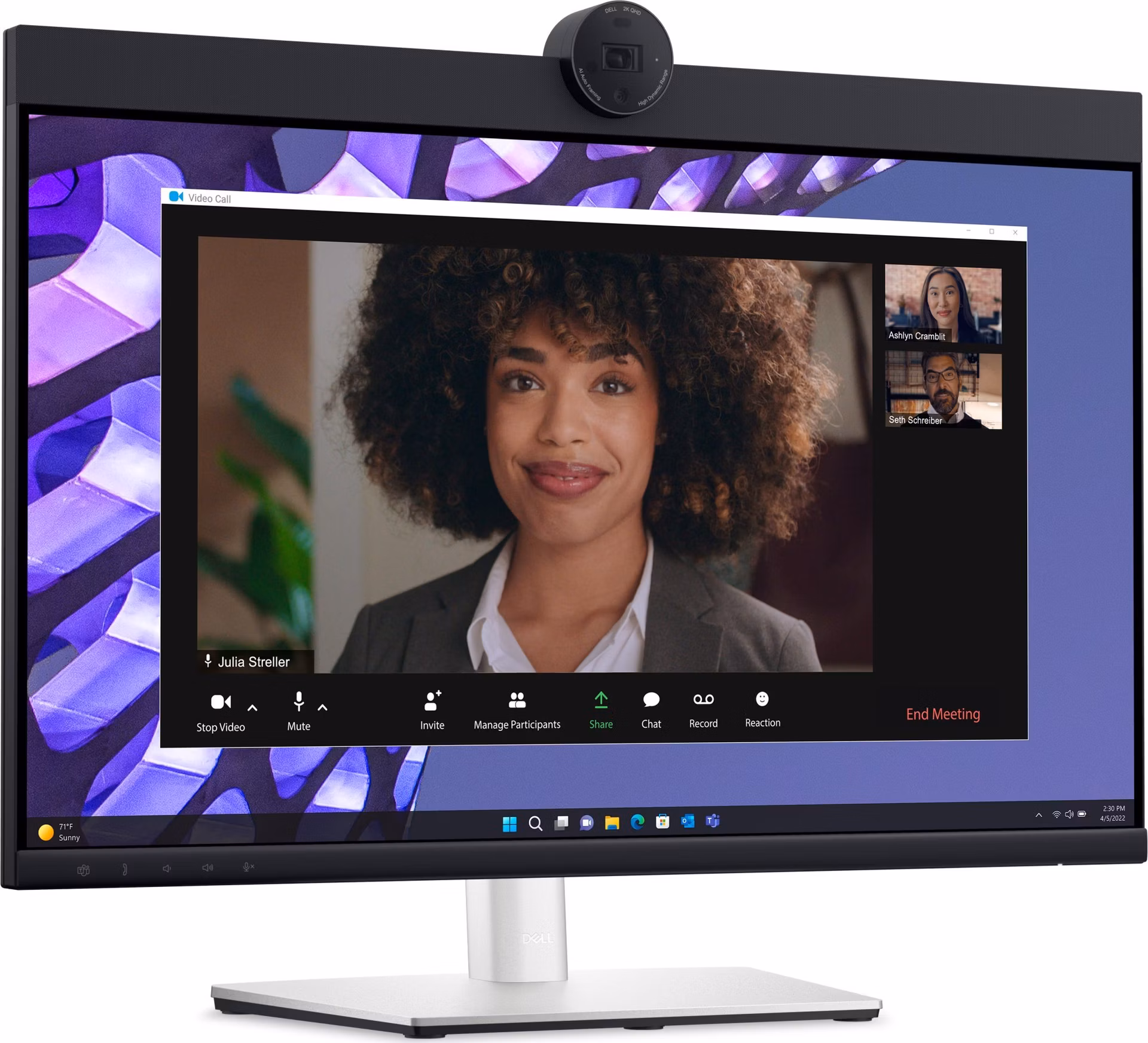 DELL P2424HEB/24" LED/16:9/1920x1080/1000:1/8ms/Full HD/HDMI/3xUSB/2xUSB-C/2xDP/RJ-45/kamera/repro/3Y Basic
