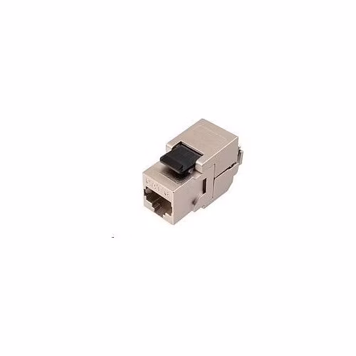Solarix keystone c6 STP RJ45 stříbrný samořezný SXKJ-6-STP-BK-SA