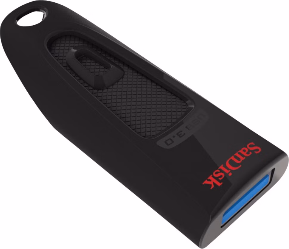 SanDisk Flash Disk 128 GB Ultra, USB 3.0, čierna