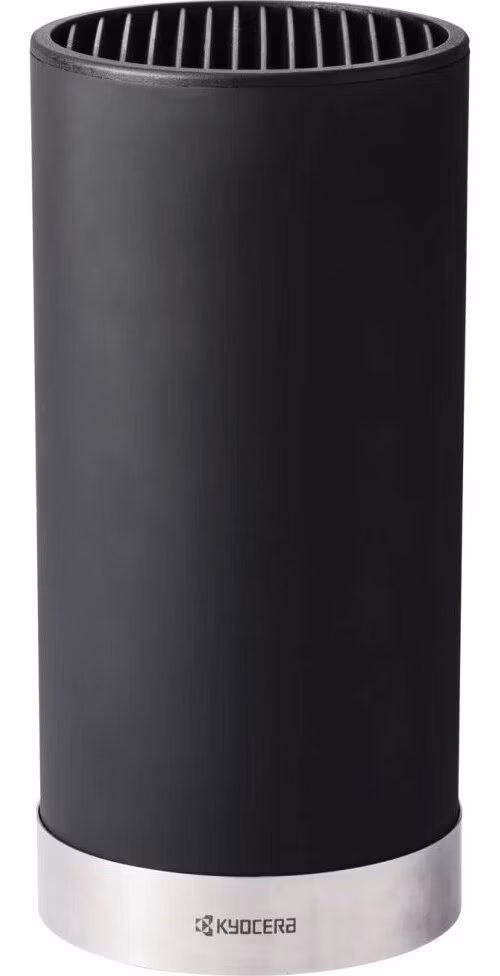 Kyocera Kulatý blok na nože pro 6–8 nožů, Soft Touch, černý