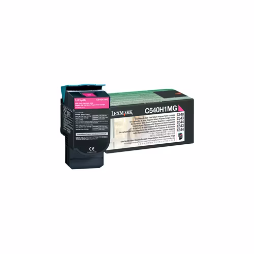 Lexmark C540, C543, C544, X543, X544 2K Magenta HY RP Toner Cart