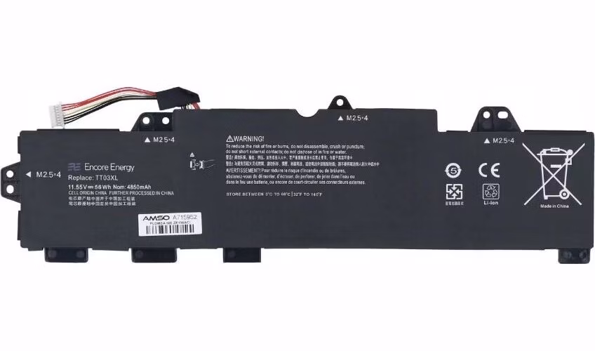 TRX Baterie Encore Energy TT03XL pro notebooky HP EliteBook 755 G5, 850 G6 - Li-Ion 11,55V 4850mAh 56Wh /neoriginální