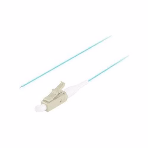 LANBERG PIGTAIL OPTICKÉ VLÁKNO MM LC/UPC OM3 EASY STRIP 50/125 2M AQUA