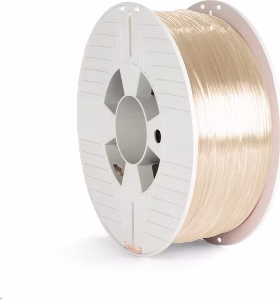 VERBATIM Filament pre 3D tlačiarne PET-G 1.75mm, 327m, 1kg priehľadný