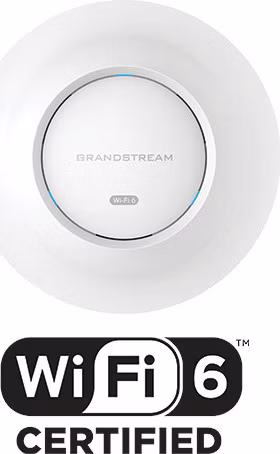 Grandstream GWN7660E přístupový bod Wi-Fi 6, PoE, dosah 175 metrů, vestavěný controller