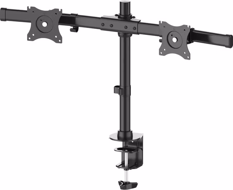 Neomounts FPMA-DCB100DBLACK / Flat Screen Desk Mount (clamp/grommet) - Crossbar / Black