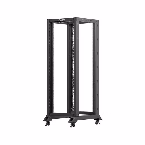 LANBERG OTEVŘENÝ RACK 32U 600X800 ČERNÝ V2