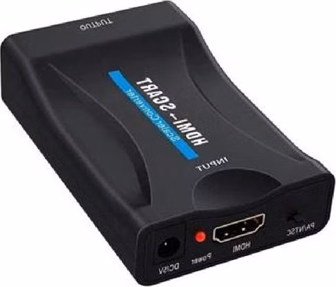 PremiumCord Převodník HDMI na SCART s napájecím zdrojem 230V