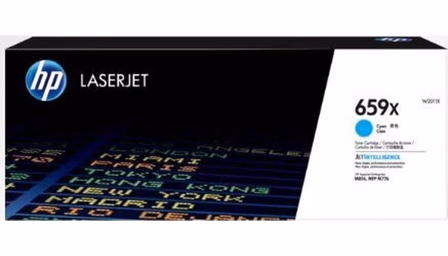 HP 659X High Yield Cyan Original LaserJet Toner Cartridge