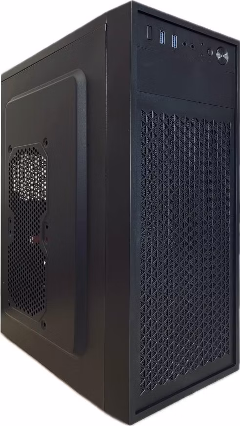EUROCASE skříň ML N6-530B, Midi Tower, 2x USB 3.0, 2x audio, bez zdroje
