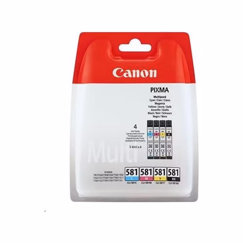 Canon cartridge INK CLI-581 BK/C/M/Y MULTI / 4x5,6ml