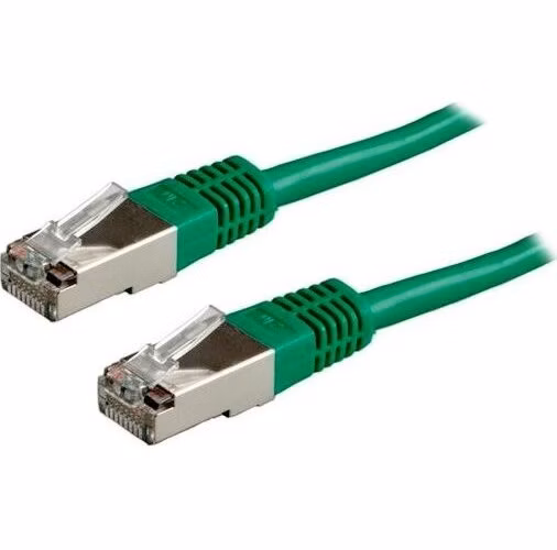 XtendLan Patch kabel Cat5e FTP 1m - zelený