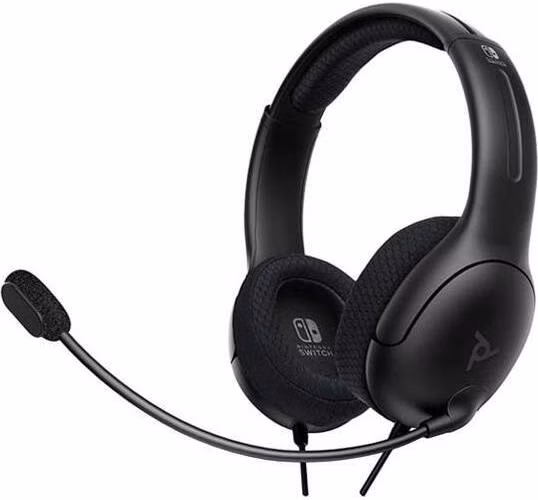 PDP LVL40 Wired Headset for Nintendo Switch, Black, použitý, záruka 12 mesiacov