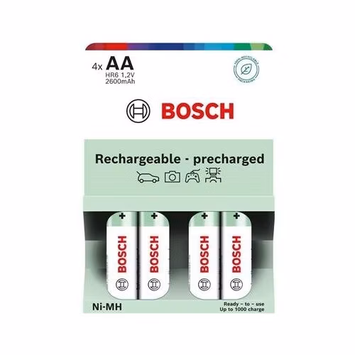 Bosch HR6B4P2600/00 AA 2600mAh Ni-MH Ready to Use (Blistr 4 ks)