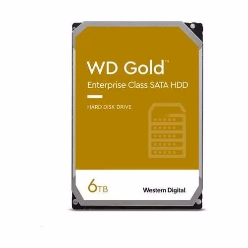 WD GOLD WD6004FRYZ 6TB SATA/ 6Gb/s 256MB cache 7200 ot., CMR, Enterprise