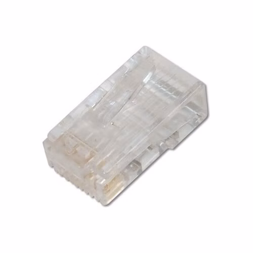Digitus Modulární zástrčka CAT 6, 8P8C, nestíněná pro kulatý kabel, dvoudílná zástrčka