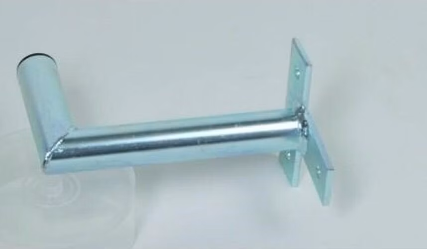 Držák antény na zeď, tvar T mini, galvanický zinek, délka 20cm